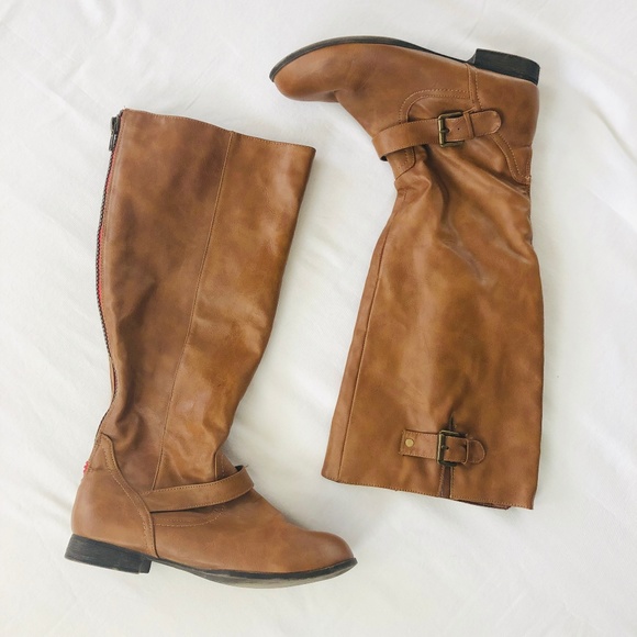 Steve Madden Shoes - Steve Madden- Andru Boots Cognac
